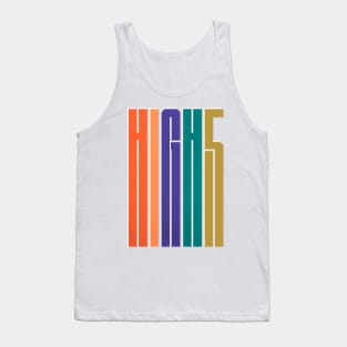 HIGH 5 colorful typography Tank Top